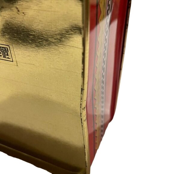 Mary Englbreit Christmas Tin Peace on Earth Vintage Metal Box with Lid u - Picture 6 of 8